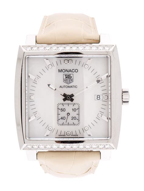 tag heuer monaco white.